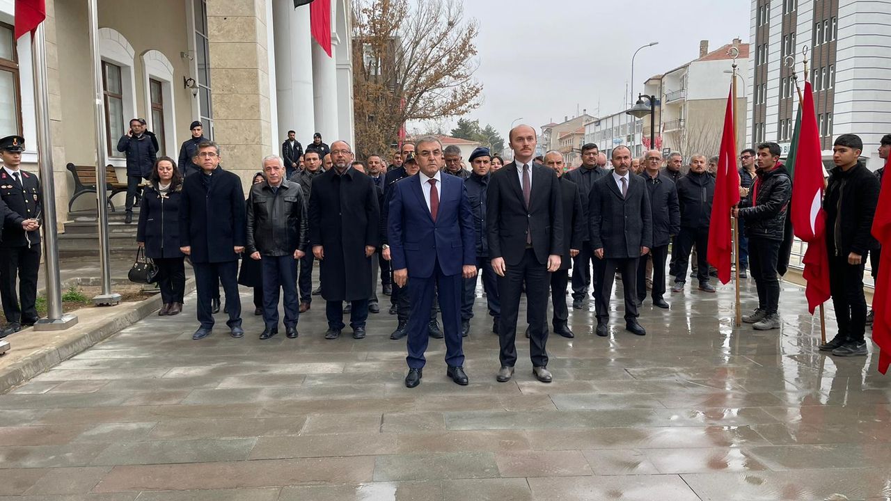 Atatürk’ün Mucur’a geliş yıldönümü kutlandı