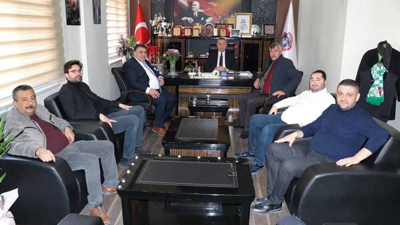 Kırşehir TSO’dan Başkan Öztürk’e ziyaret