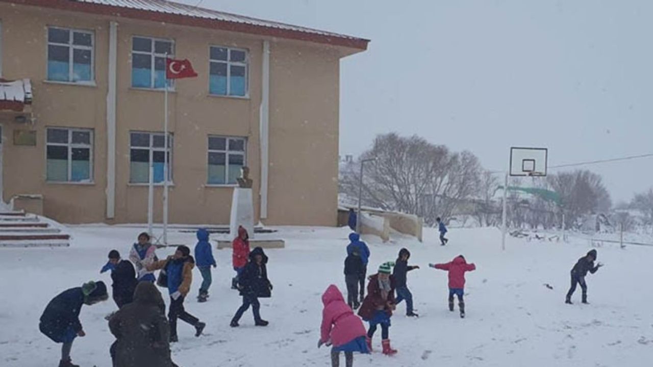Kırşehir’de okullar tatil