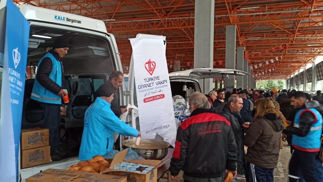Türkiye Diyanet Vakfı’ndan deprem bölgelerine destekler artarak devam ediyor