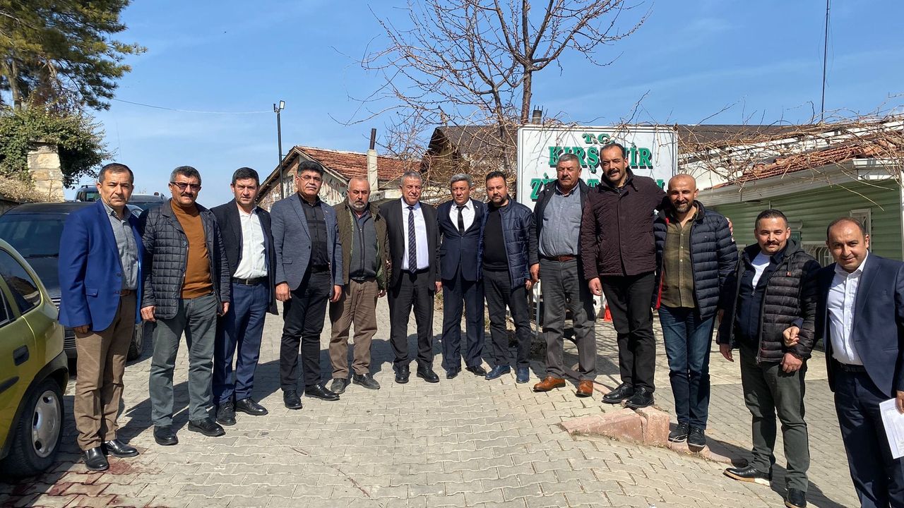 KESOB’tan Kırşehir Ziraat Odası yönetimine hayırlı olsun ziyareti