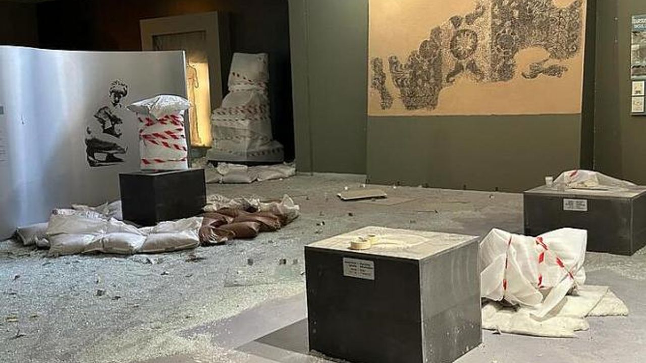 Hatay'dan getirilen tarihi eserler Kırşehir Müzesi'nde korumaya alındı