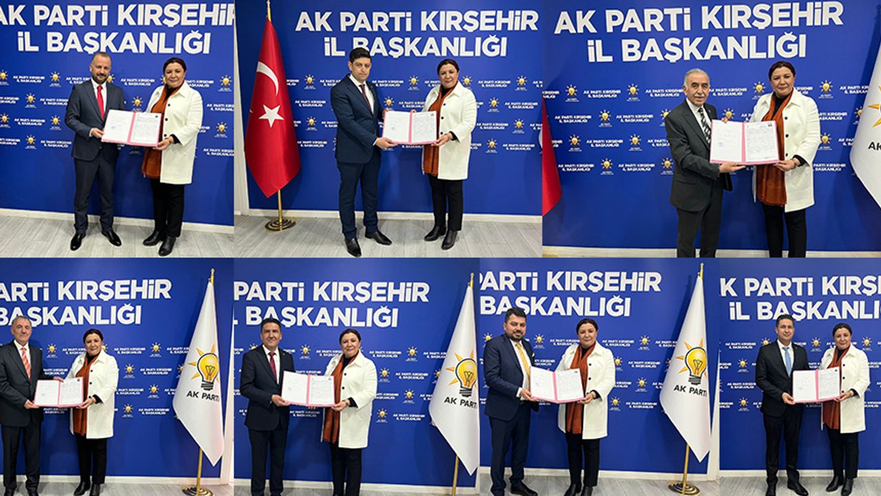 AK Parti’nin Kırşehir’deki aday adayları başvurularını yapıyor