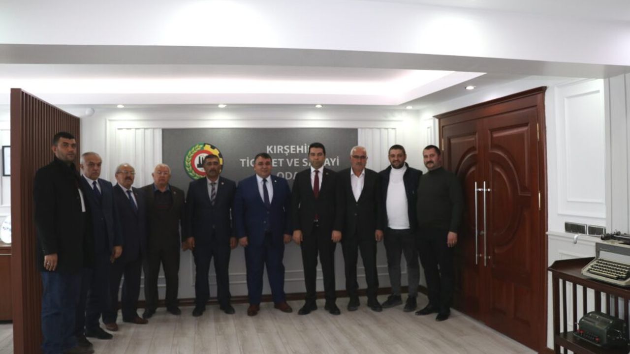 İl Genel Meclisi’nden Kırşehir TSO'ya ziyaret