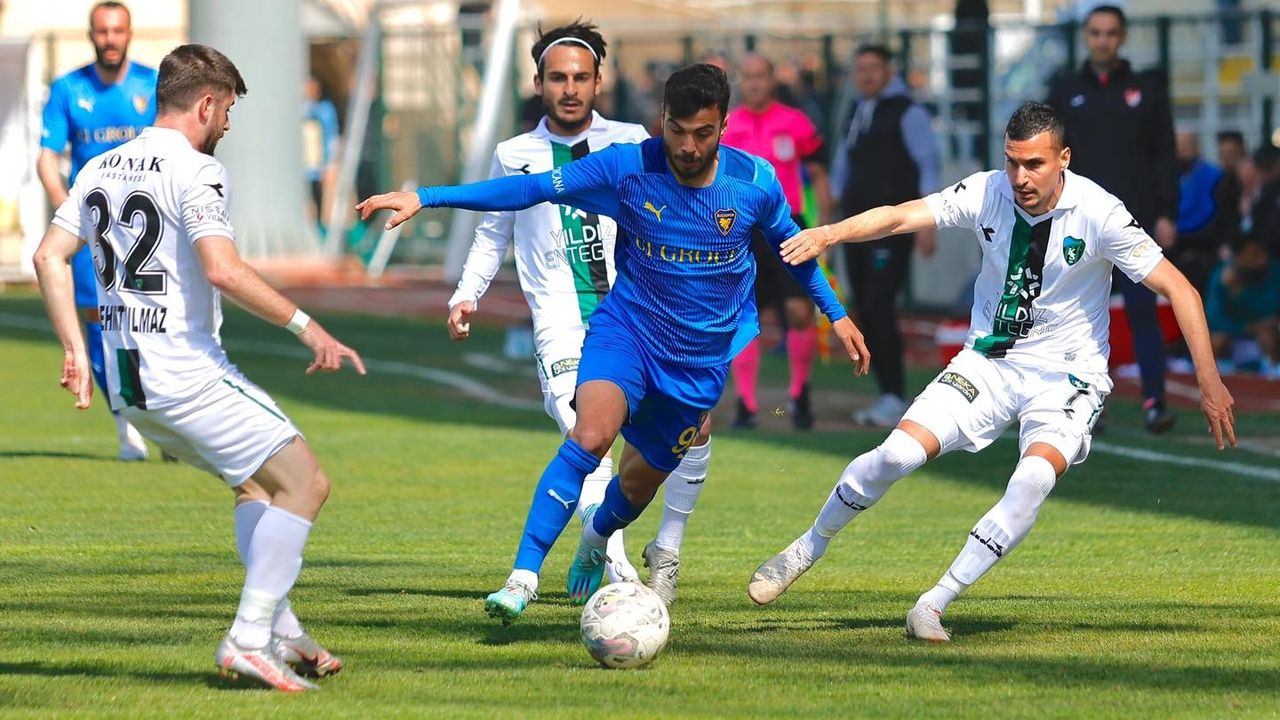 Kırşehirspor’un rakiplerinden olan Kocaelispor İzmir’den eli boş döndü: 1-0