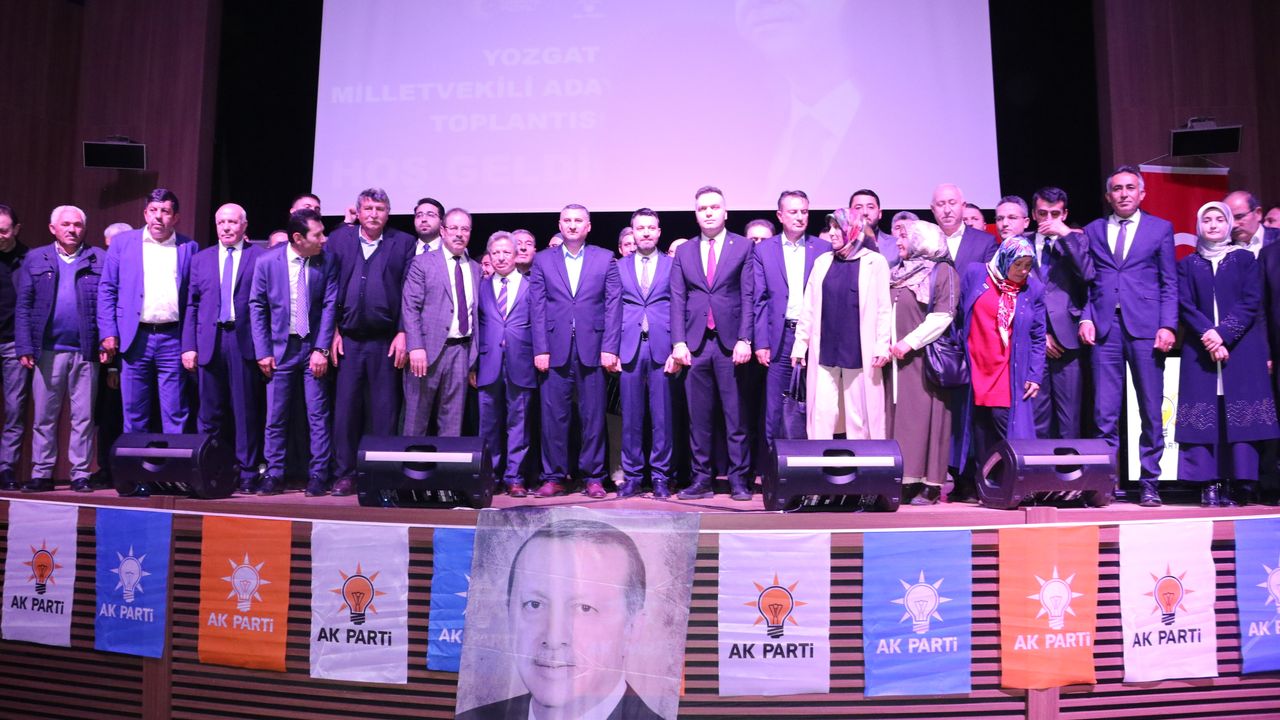 Yozgat'ta AK Parti milletvekili adayları tanıtıldı