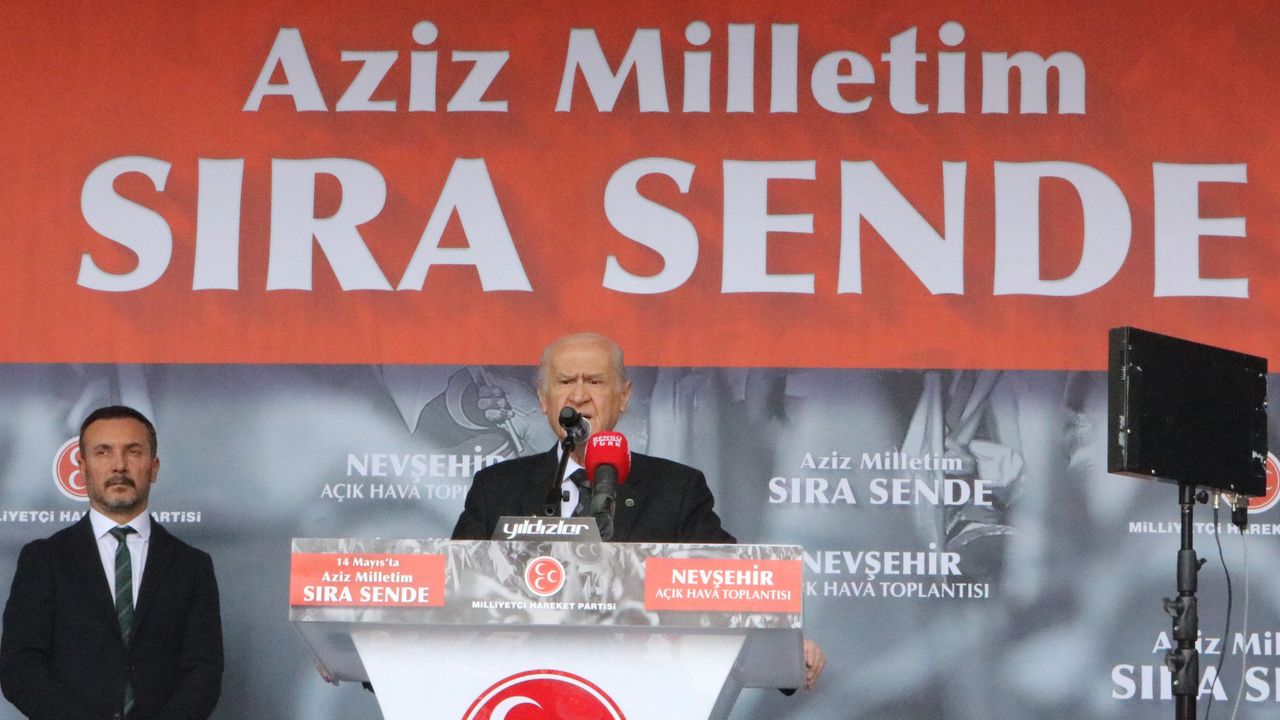 MHP Genel Başkanı Bahçeli, Nevşehir'de konuştu