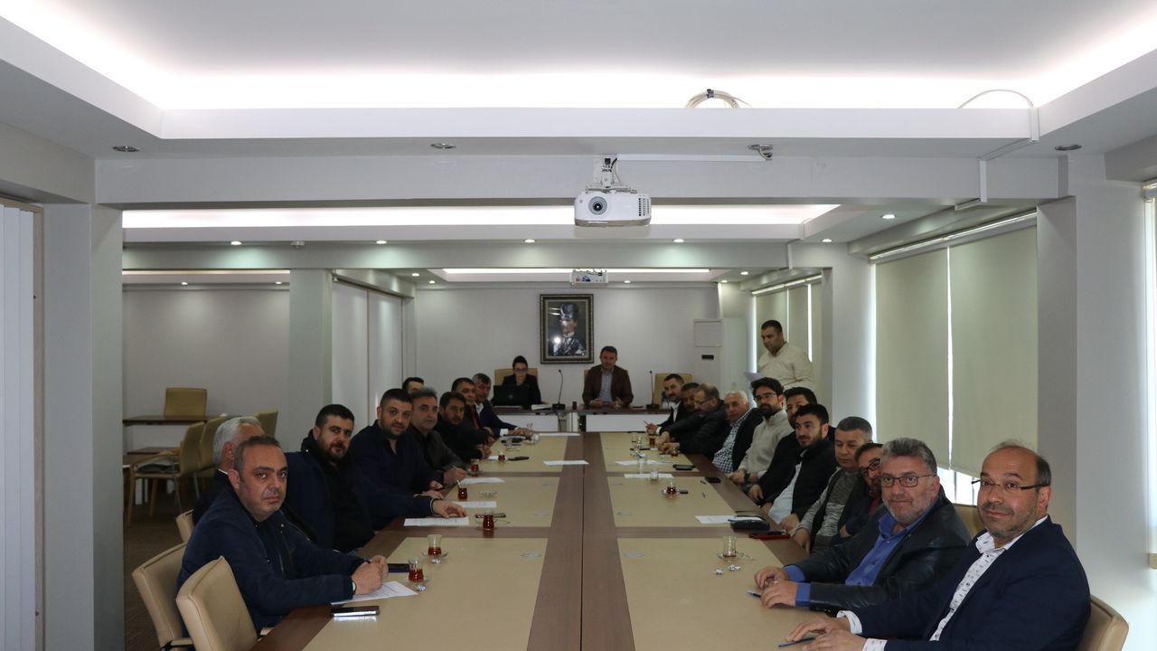 Kırşehir TSO’da aylık  Olağan meclis toplantısı