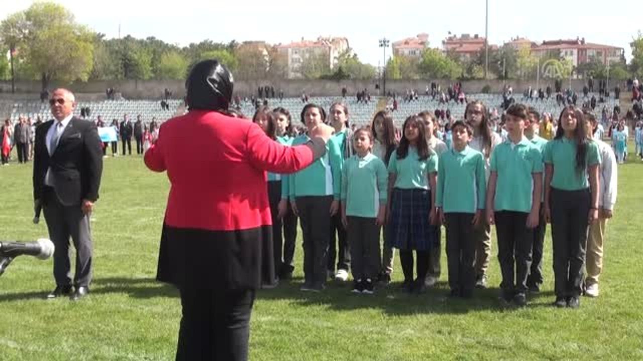 Beypazarı'nda 23 Nisan Ulusal Egemenlik ve Çocuk Bayramı kutlandı