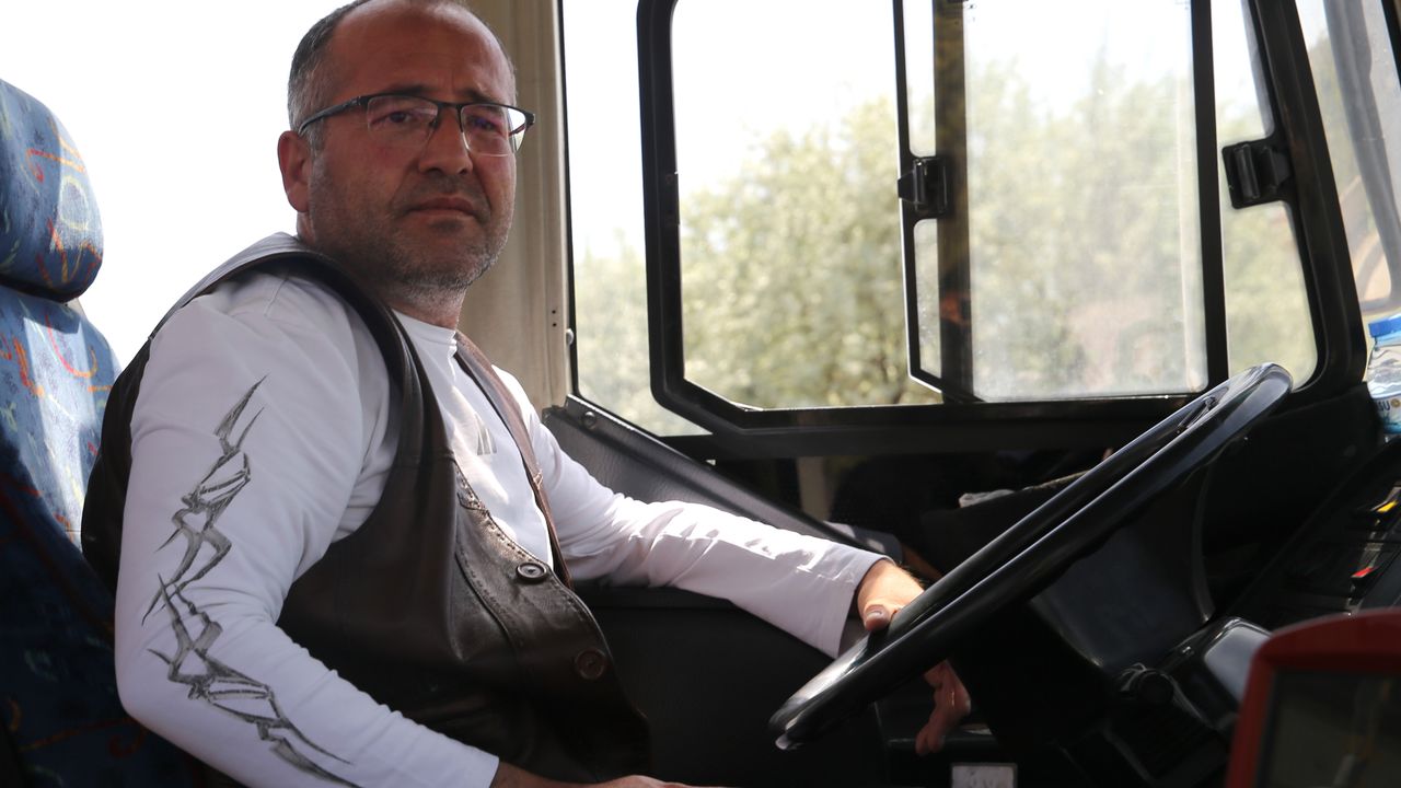 Nevşehir'de halk otobüsü şoförü fenalaşan yolcuyu hastaneye yetiştirdi