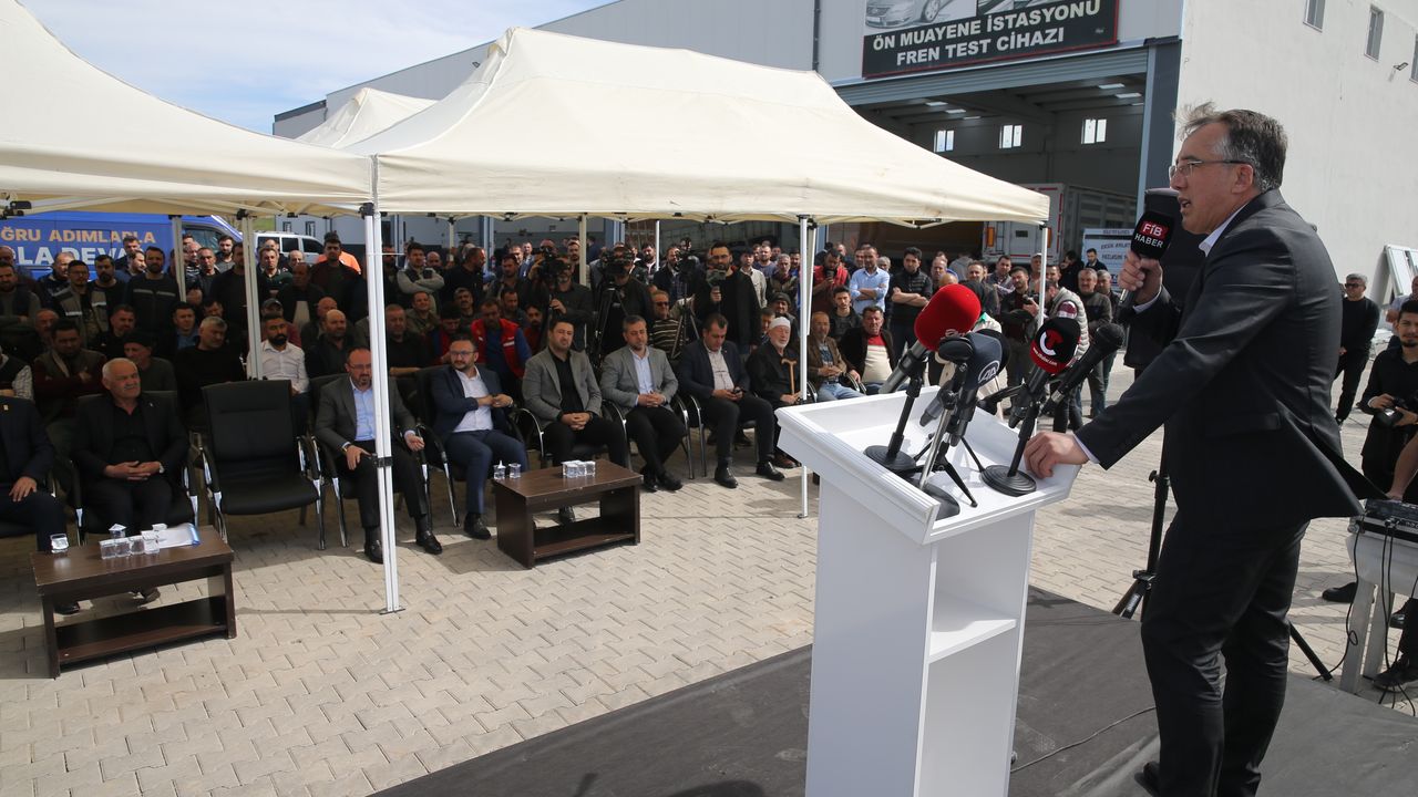 Nevşehir'de yeni sanayi sitesinin alt yapı çalışmalarına başlandı