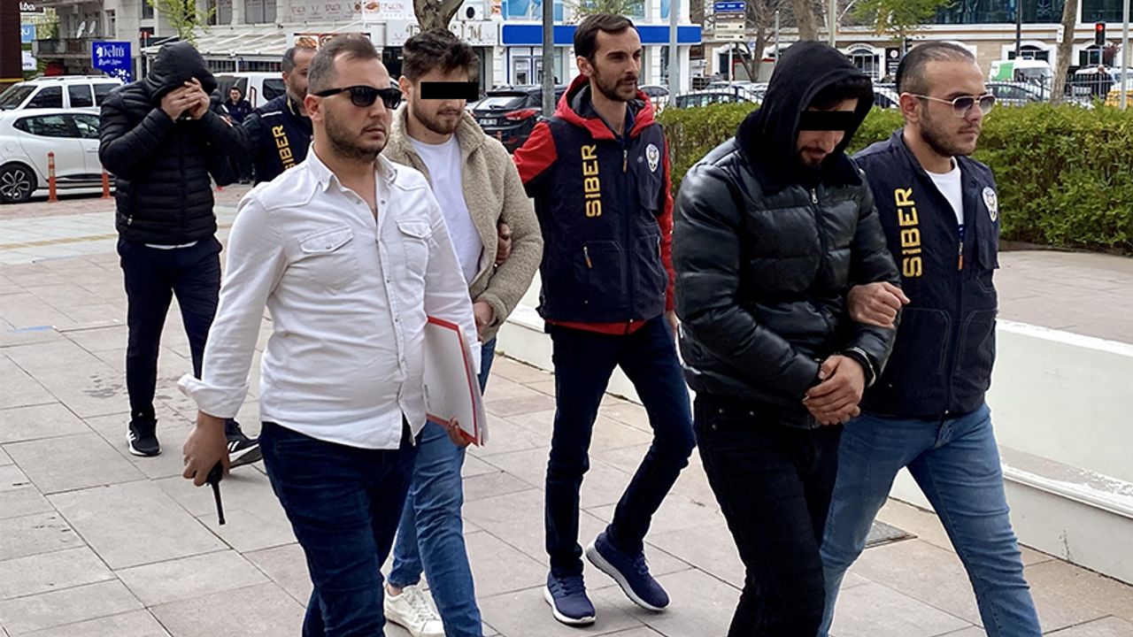 Kırşehir merkezli dolandırıcılık operasyonunda 3 şüpheli tutuklandı