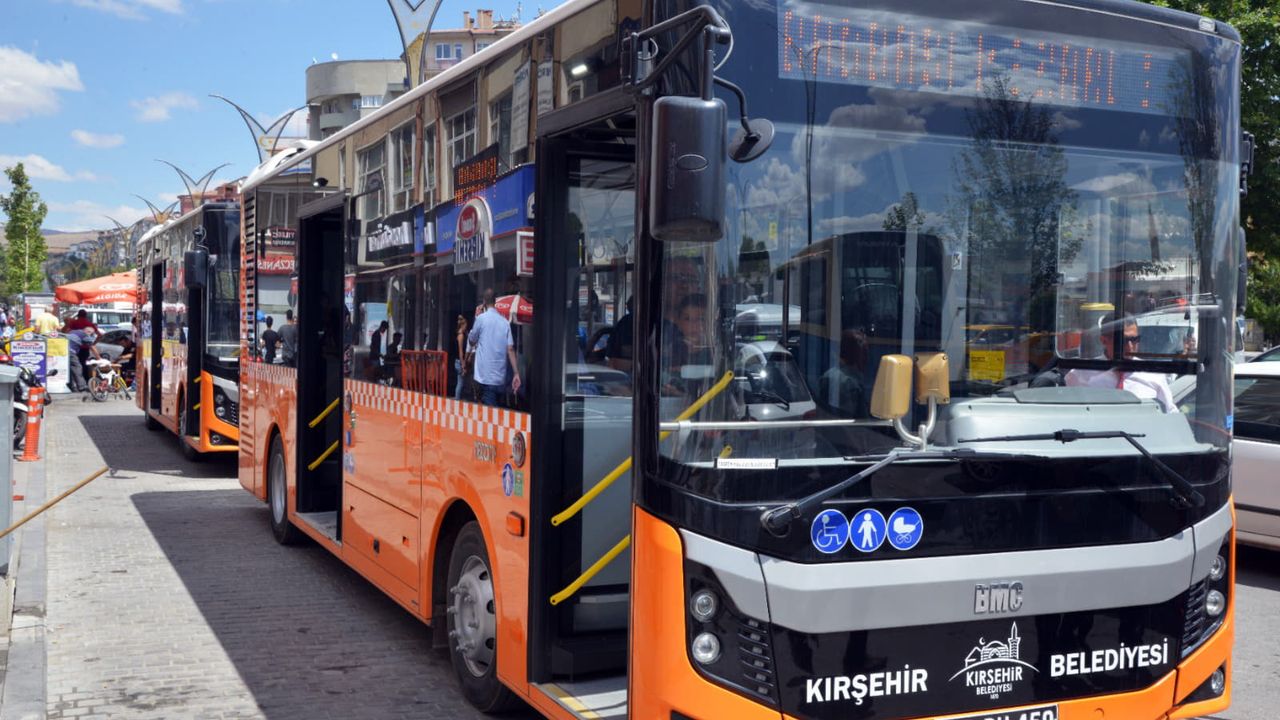 Kırşehir Belediyesi 8  otobüs daha alacak…   