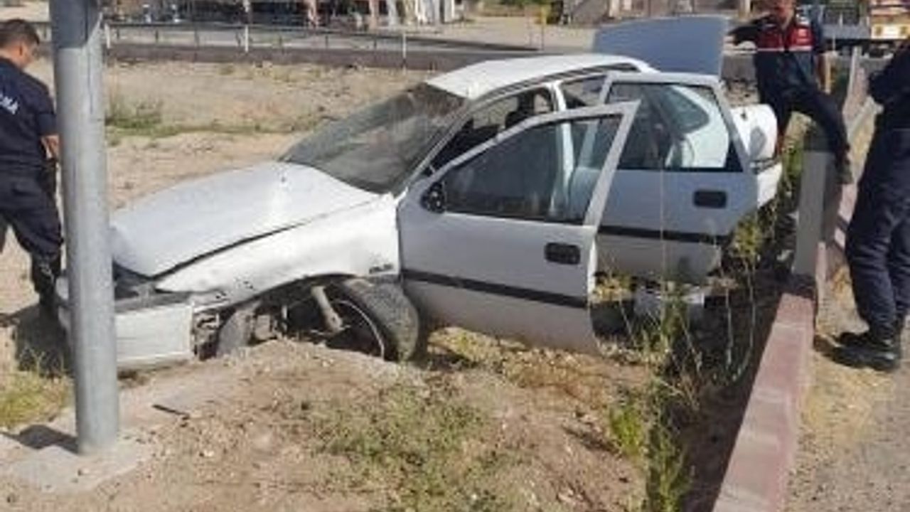 Mucur'da trafik kazası 1 yaralı
