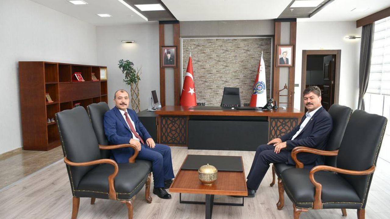 Milletvekili Erkan, Emniyet Müdürüne başarılar diledi