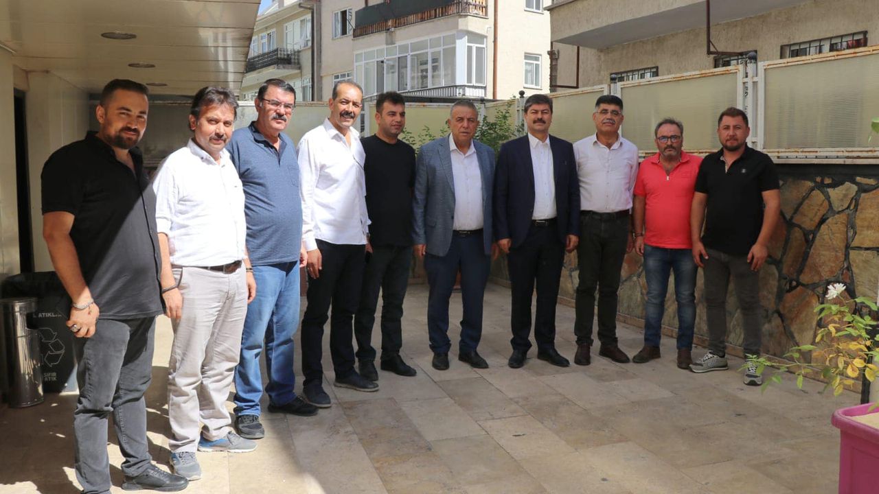 Milletvekili Erkan, KESOB’ta oda başkanlarıyla buluştu