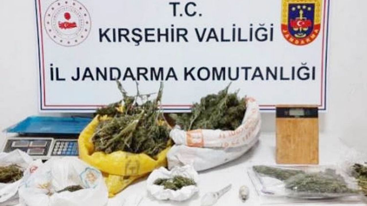 Kırşehir İl Jandarma Komutanlığı uyuşturucuya geçit vermiyor!..