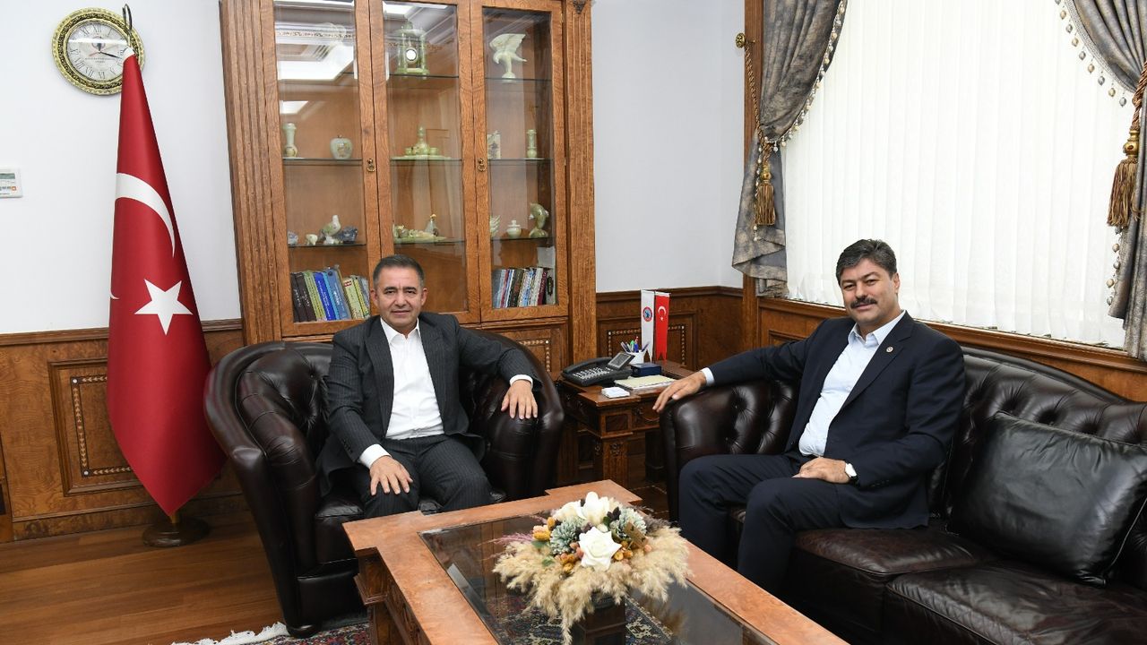 Milletvekili Erkan'dan Vali Buhara'ya ziyaret
