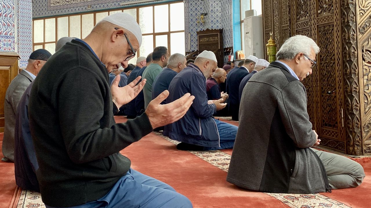 Kırşehir'de Filistinliler için dua edildi