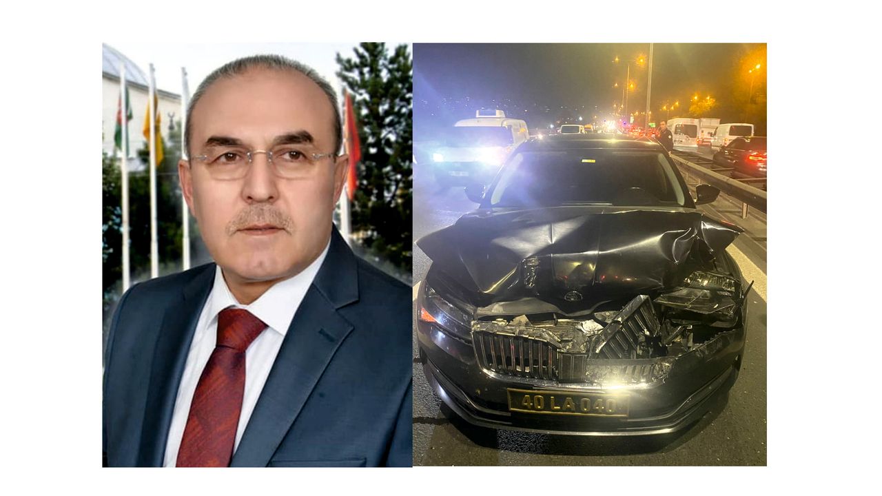 Mucur Belediye Başkanı  Atılgan Yılmaz kaza geçirdi