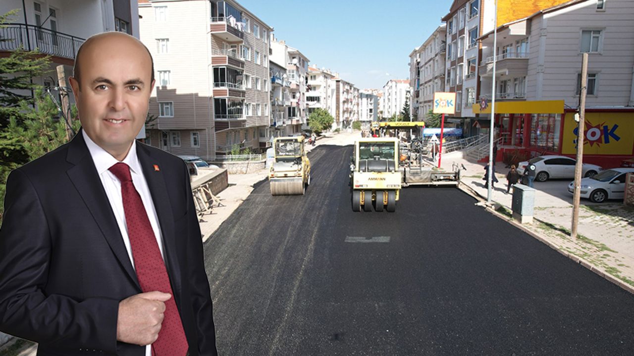 Kırşehir Belediyesi’nden sıcak asfalta devam