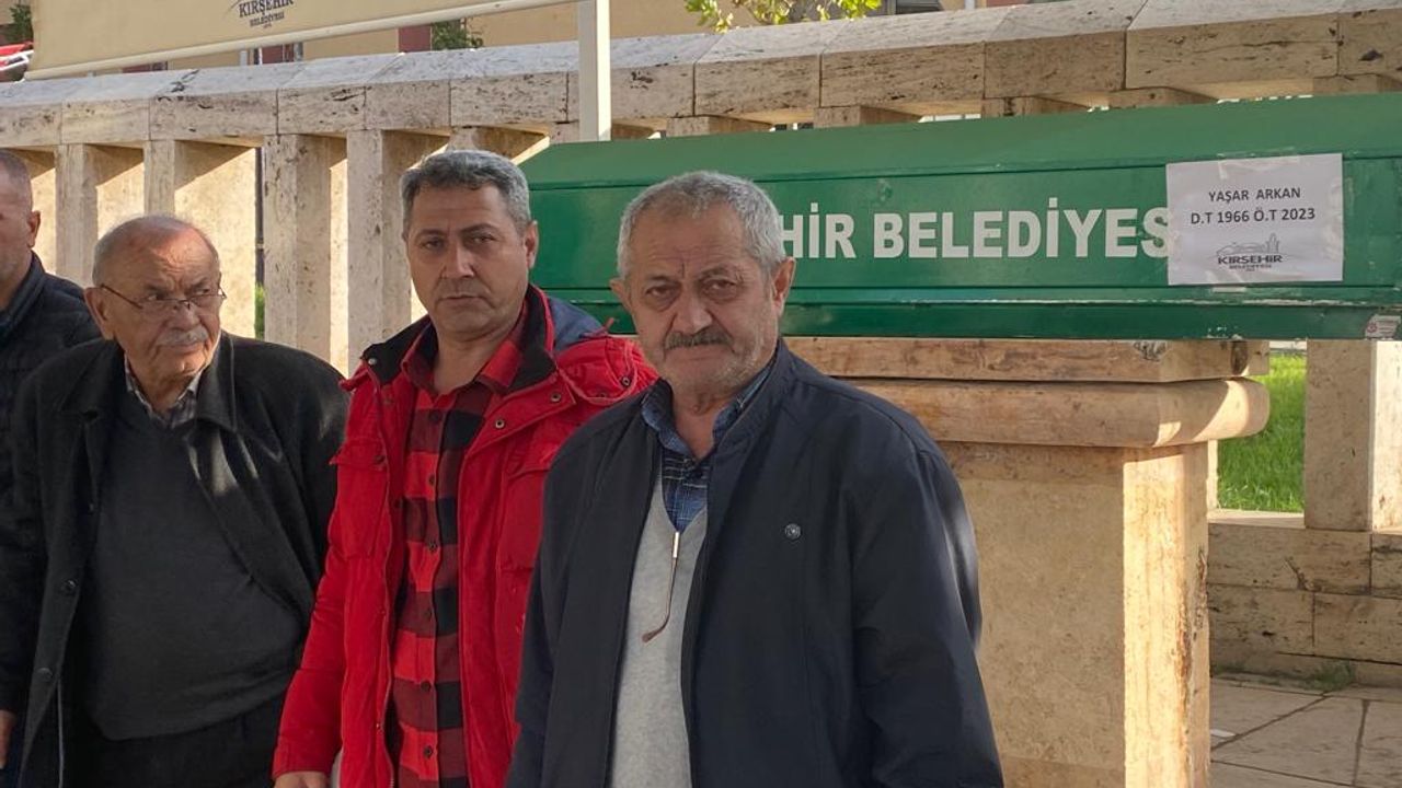 Geçirdiği kazada kurtulamayan Yaşar Arkan, Kırşehir'de toprağa verildi
