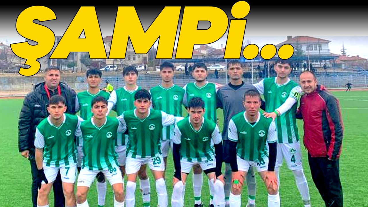 Kırşehirspor, U18’da şampi..: 2-0