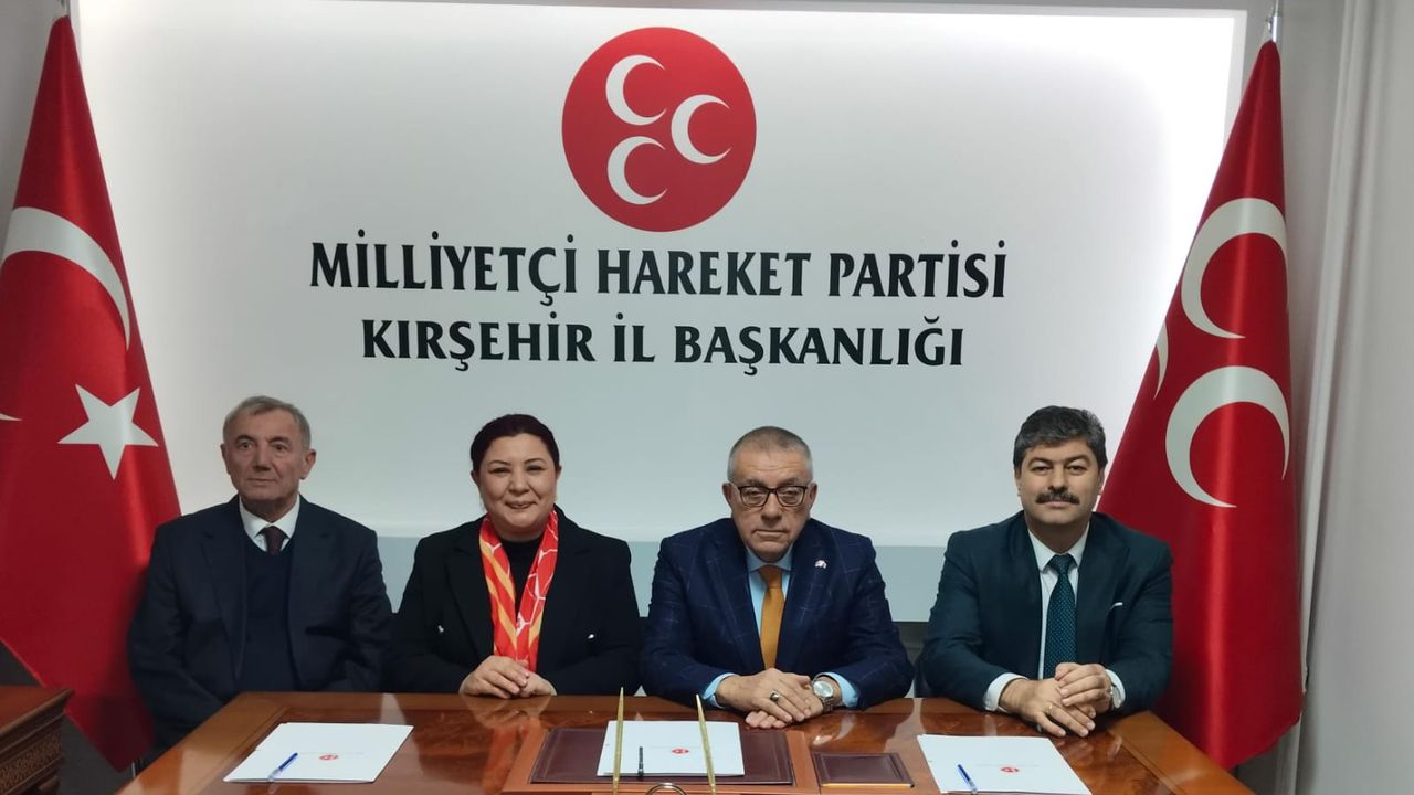 Cumhur İttifakı'nın Kırşehir ortakları bir araya geldi