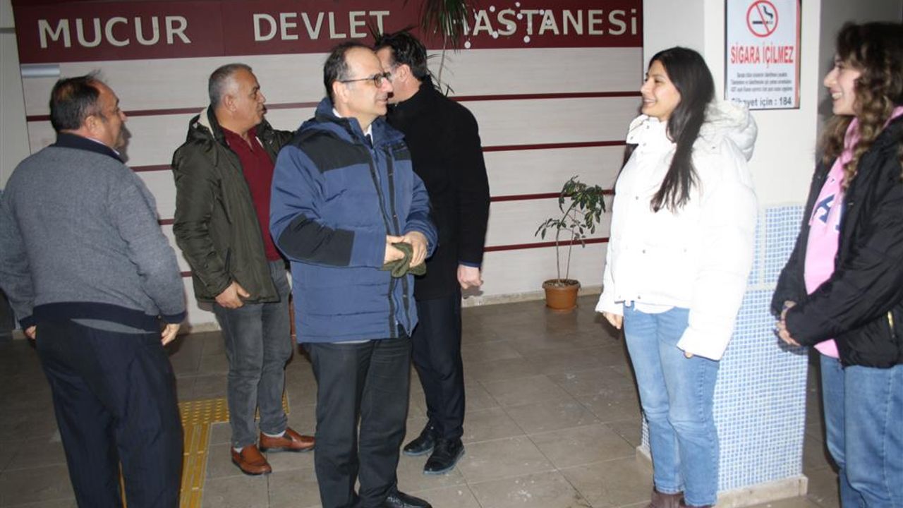 Kırşehir Sağlık Müdürü  Mucur ilçemizi ziyaret etti