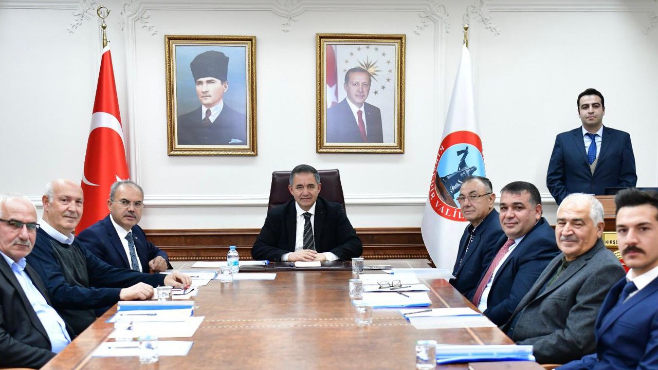Kırşehir Organize Sanayi Bölgesi’nin  genişletilmesi çalışmaları ele alındı