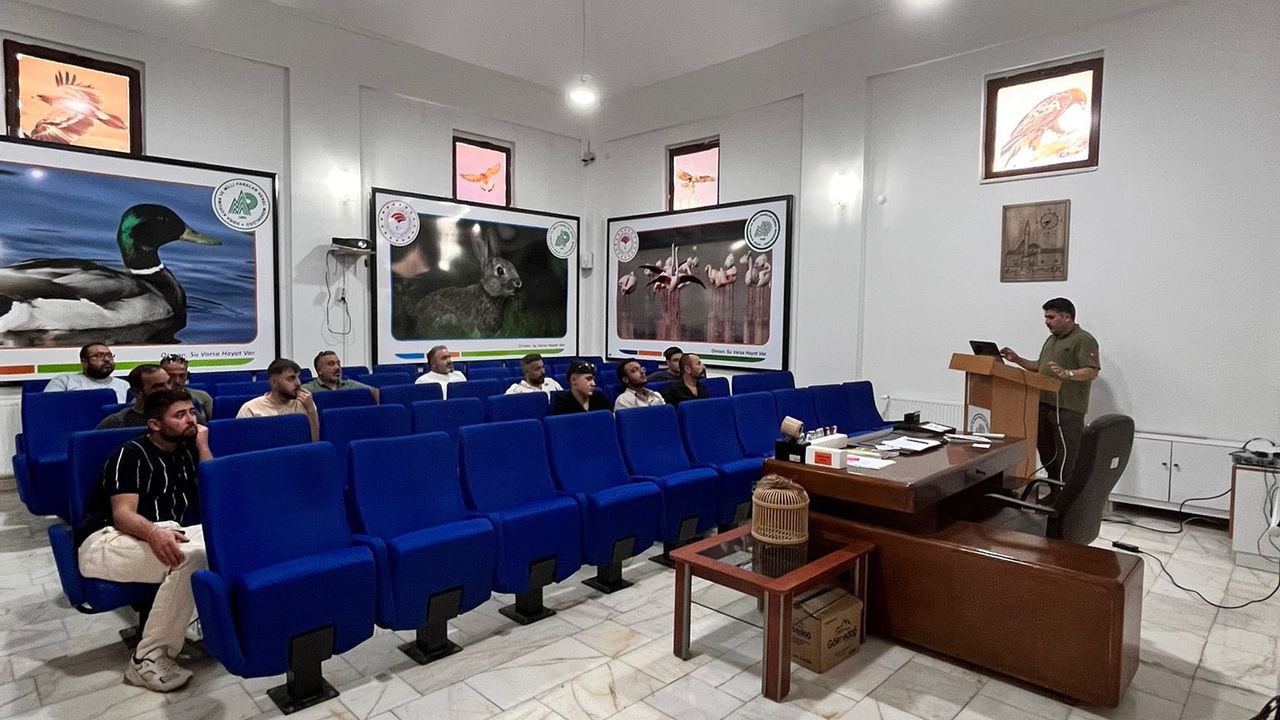 Avcılık eğitim kursu yoğun ilgiyle tamamlandı