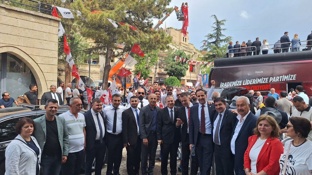 CHP’li İsimlerden Mustafapaşa’da Ömer Boz’a Destek