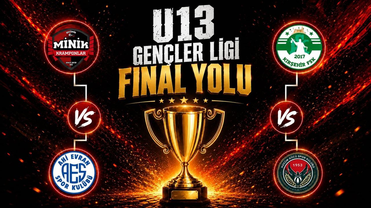 U13 Gençler Ligi'nde yarı final heyecanı başlıyor