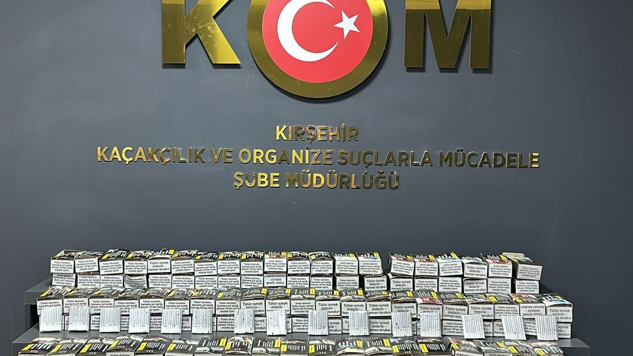 KOM Ekiplerinden Kırşehir’de Baskın
