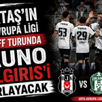 Beşiktaş'ın UEFA Avrupa Ligi play-off turunda Kauno Zalgiris'i ağırlayacak