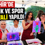 Kentpark’ta gençler için renkli etkinlikler düzenlendi