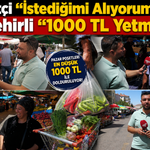 Gurbetçi “İstediğimi Alıyorum” Dedi, Kırşehirli “1000 TL Yetmiyor”