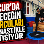 Mucur’da geleceğin sporcuları cimnastikle yetişiyor