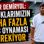 Ömer Demiryol: “Çocuklarımızın daha fazla maç oynaması gerekiyor”