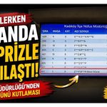 Nüfus Müdürlüğü’nde Sıra Bekleyen Vatandaşın Doğum Günü Kutlandı