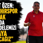 Ahmet Özen: “Kırşehirspor olarak sahada mücadelemizi ortaya koyacağız”
