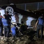 Şarampole Devrilen Otomobilde Sürücü Öldü!