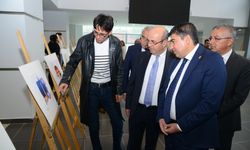 Başkan Ekicioğlu, “Senin Şehrin Kırşehir” Kolaj Sergisi’ni açtı