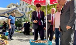 Kaymakam Kaya, pazarcıları dinledi
