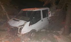 Kaman’da duvara çarpan  kamyonetin sürücüsü öldü