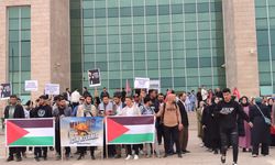 KAEÜ Öğrencilerinden  Filistin’e Destek Yürüyüşü