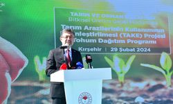 “Güçlü bir Türkiye istiyorsak  bunun yolu güçlü tarımdan geçer”