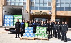 Kırşehir Emniyeti’nden muhtaç ailelere gıda yardımı