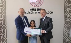 Kırşehir’de dereceye giren öğrenciler ödüllendirildi