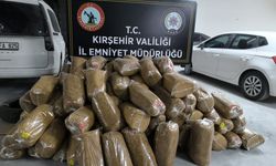 Kırşehir'de 700 kg kaçak tütün ele geçirildi
